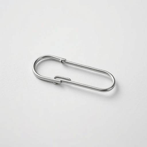 A chain of paperclips linked together, symbolizing consistent saving habits.